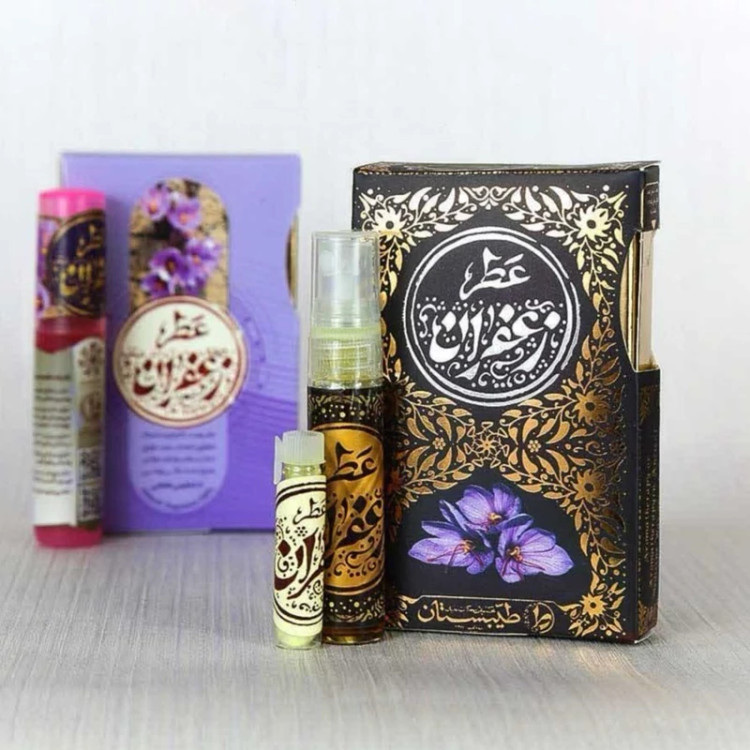 خرید عطر طبیعی زعفران 5 گرمی Buy natural saffron perfume 5 grams